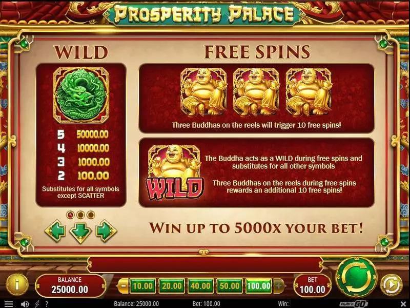 Prosperity Palace Play'n GO Slot Bonus 3