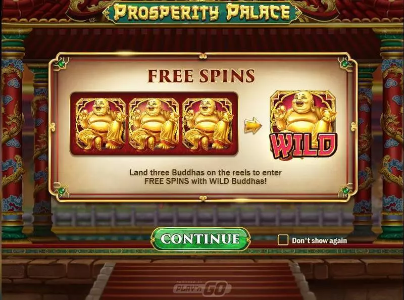Prosperity Palace Play'n GO Slot Info and Rules