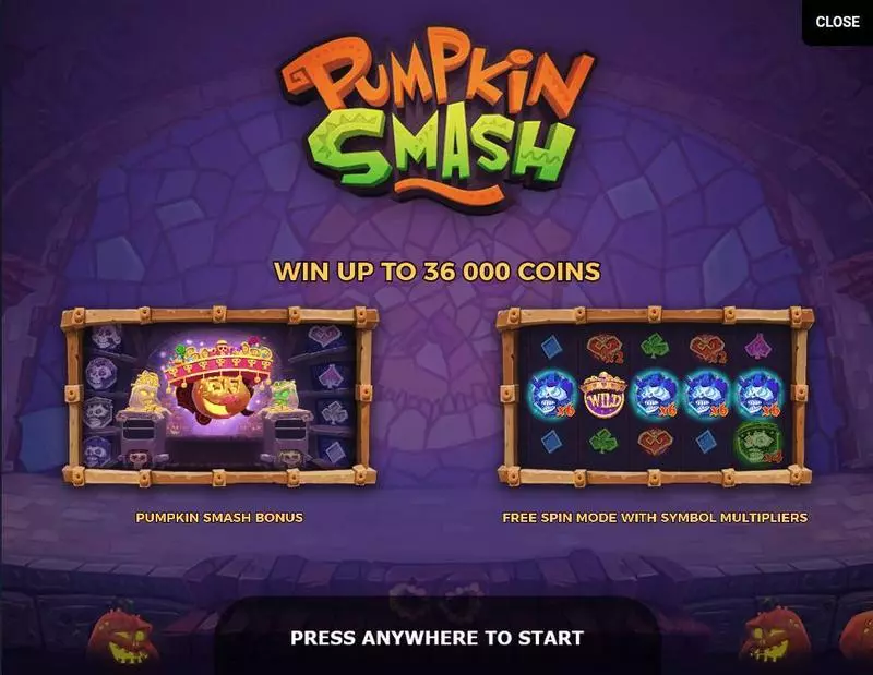 Pumpkin Smash Yggdrasil Slot Info and Rules