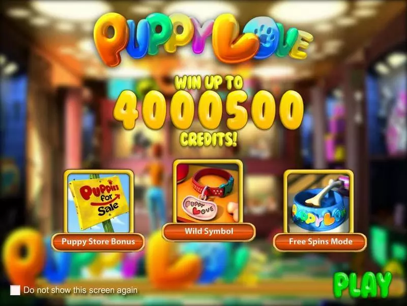 Puppy Love BetSoft Slot Info and Rules