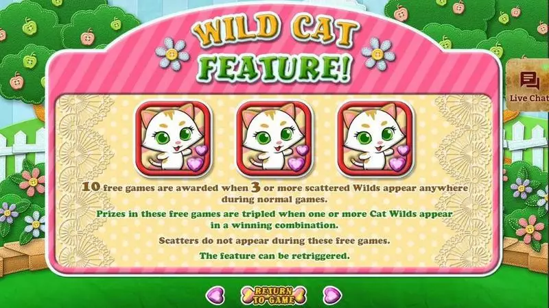 Purrfect Pets RTG Slot Info and Rules