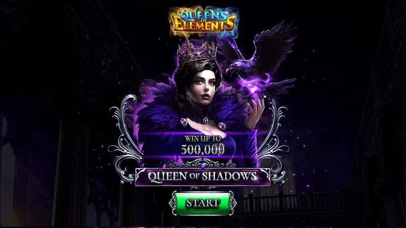 Queen Of Shadows Spinomenal Slot Introduction Screen