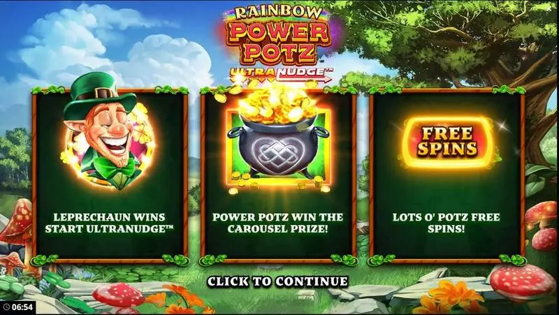 Rainbow Power Pots UltraNudge Bang Bang Games Slot Info and Rules