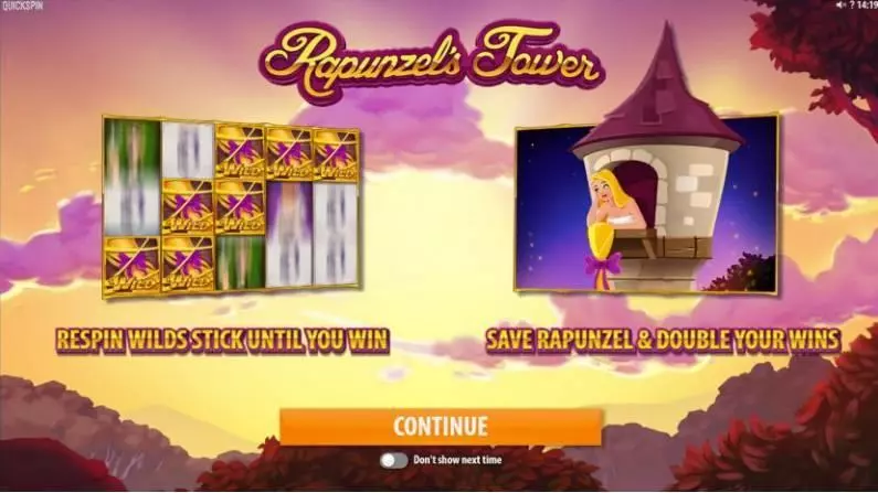 Rapunzel's Tower Makeover  Quickspin Slot Bonus 6