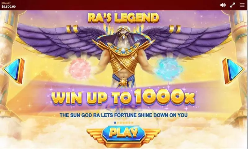 RA's Legend Red Tiger Gaming Slot Info and Rules