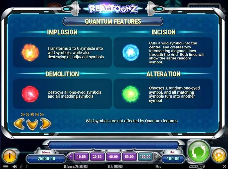Reactoonz Play'n GO Slot Bonus 4