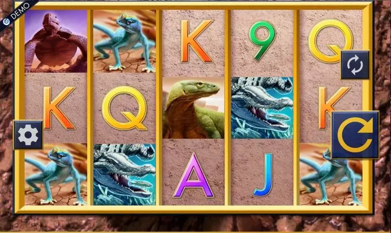 Reptile Riches Genesis Slot Main Screen Reels