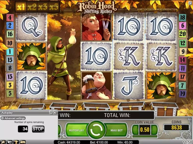 Robin Hood NetEnt Slot Bonus 2