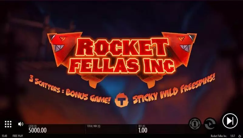Rocket Fellas Inc. Thunderkick Slot Bonus 1