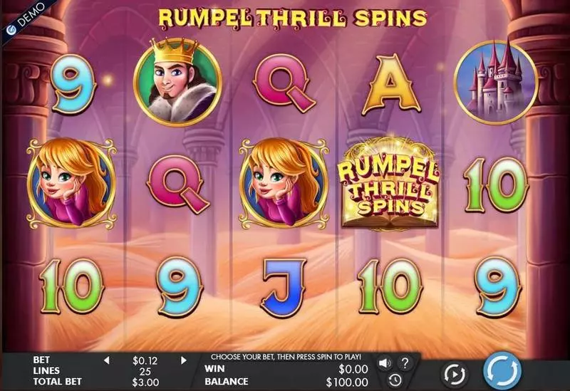 RumpelThrillSpins Genesis Slot Main Screen Reels