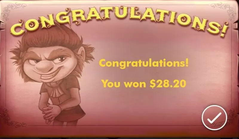 RumpelThrillSpins Genesis Slot Winning Screenshot