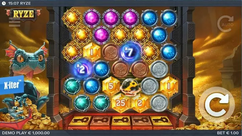 Ryze Elk Studios Slot Main Screen Reels