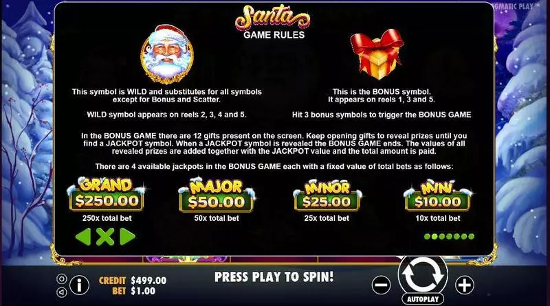 Santa Pragmatic Play Slot Bonus 1