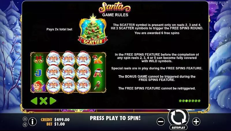 Santa Pragmatic Play Slot Bonus 2