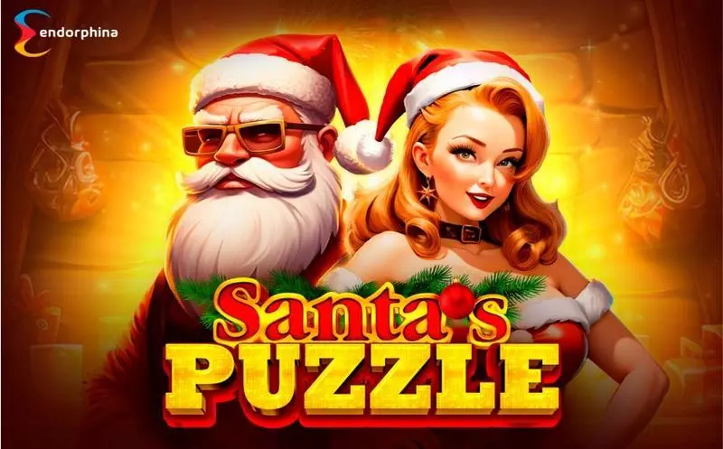 Santa's Puzzle Endorphina Slot Introduction Screen