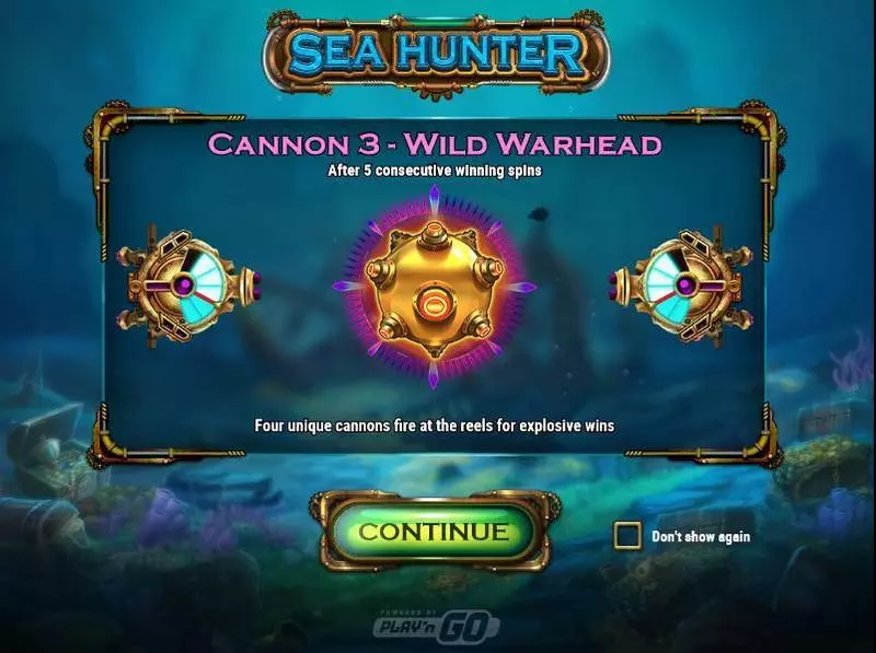 Sea Hunter Play'n GO Slot Info and Rules