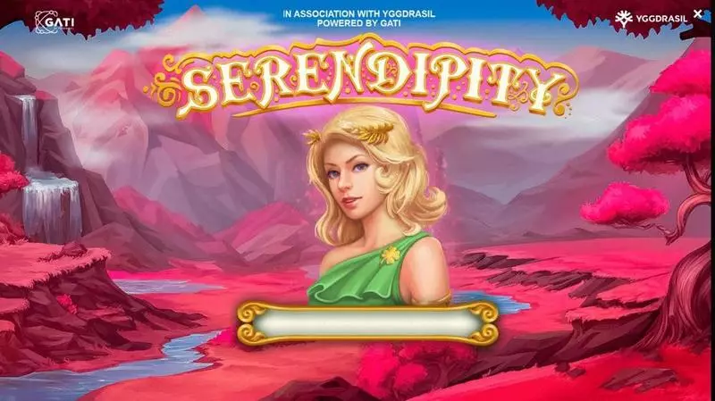 Serendipity G.games Slot Introduction Screen