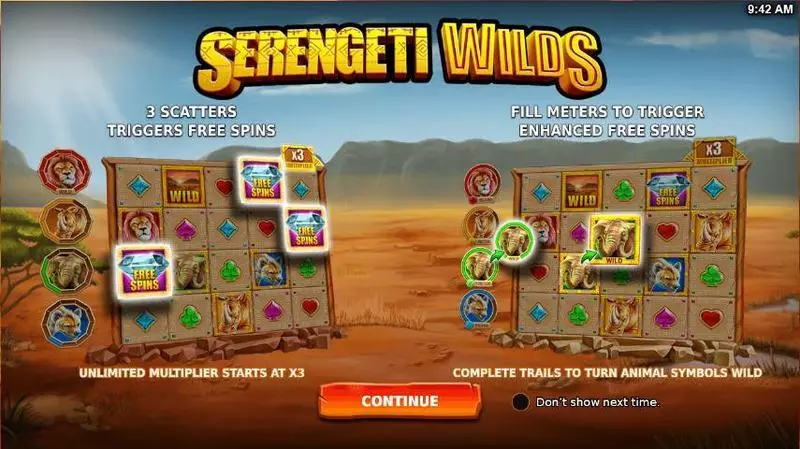 Serengeti Wilds StakeLogic Slot Info and Rules