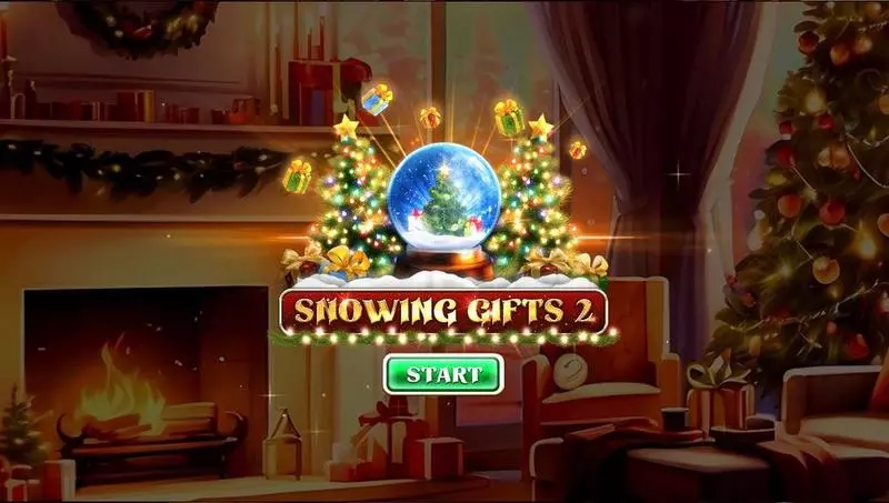 Snowing Gifts 2 Spinomenal Slot Introduction Screen