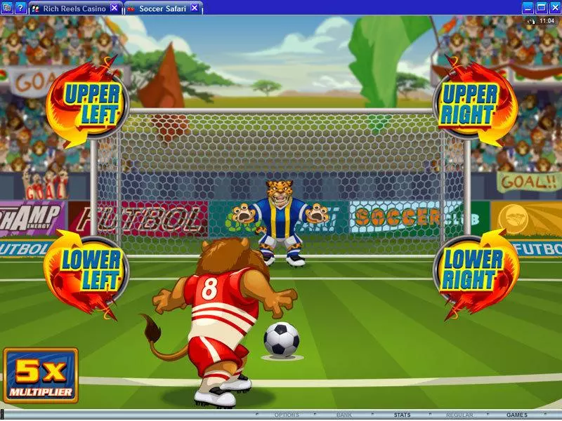 Soccer Safari Microgaming Slot Bonus 2
