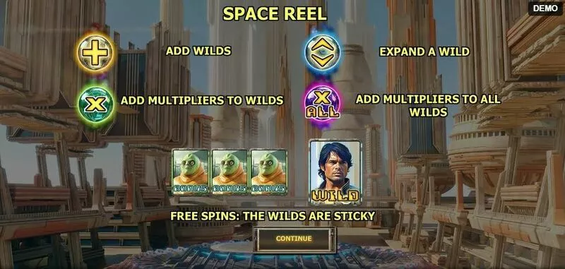 Space Wins Red Rake Gaming Slot Info and Rules