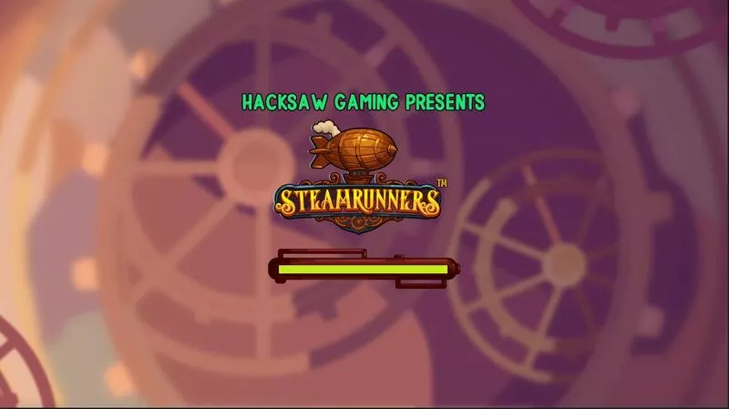 Steamrunners Hacksaw Gaming Slot Introduction Screen