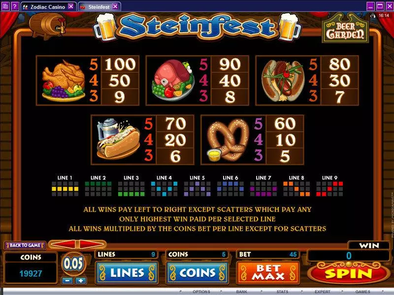 Steinfest Microgaming Slot Info and Rules