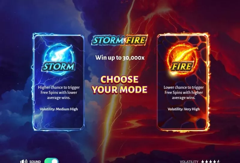 Storm vs Fire TrueLab Games Slot Info and Rules