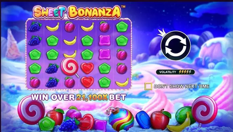 Sweet Bonanza Pragmatic Play Slot Info and Rules