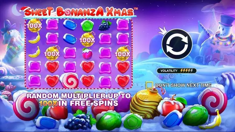 Sweet Bonanza Xmas Pragmatic Play Slot Info and Rules