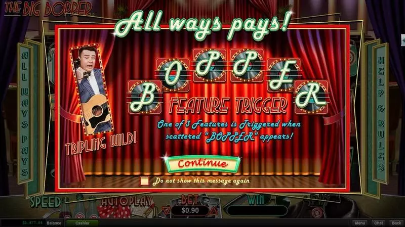 The Big Bopper RTG Slot Info and Rules