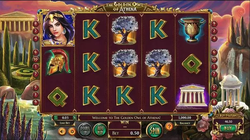 The Golden Owl of Athena BetSoft Slot Info and Rules
