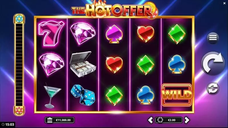 The Hot Offer Bang Bang Games Slot Main Screen Reels