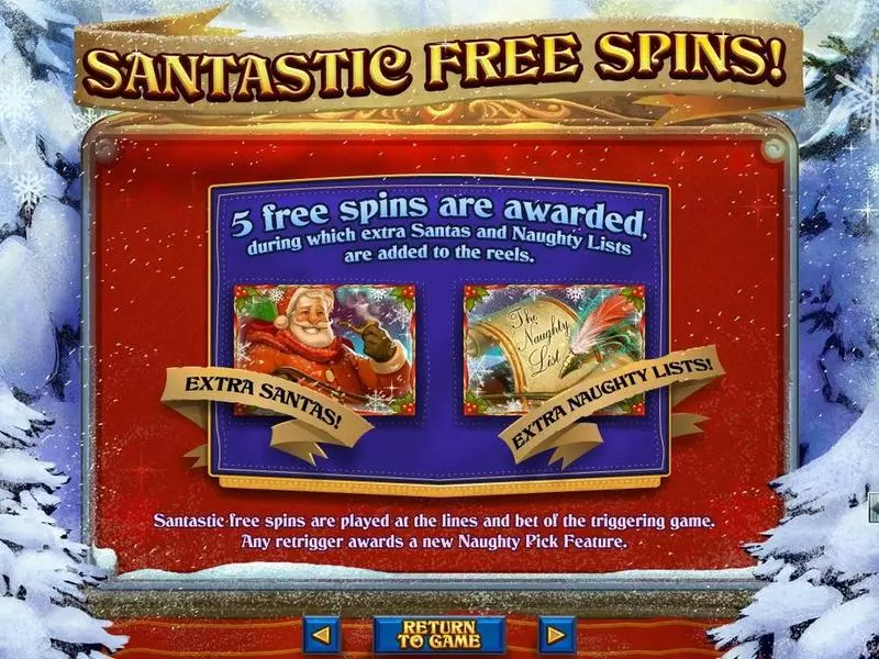 The Naughty List RTG Slot Info and Rules