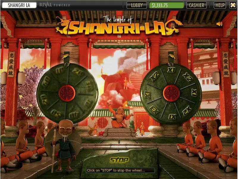 The Temple of Shangri-La Sheriff Gaming Slot Bonus 1