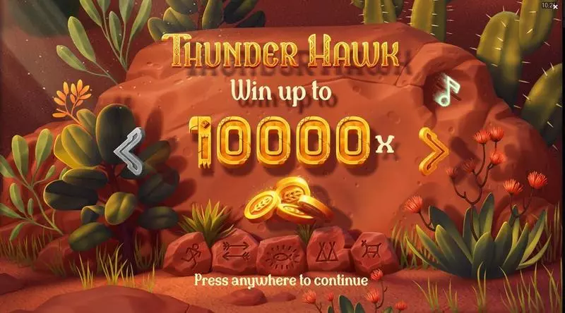 Thunderhawk Peter&Sons Slot Introduction Screen