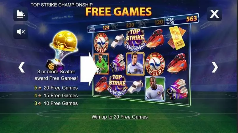 Top Strike Championship NextGen Gaming Slot Bonus 2