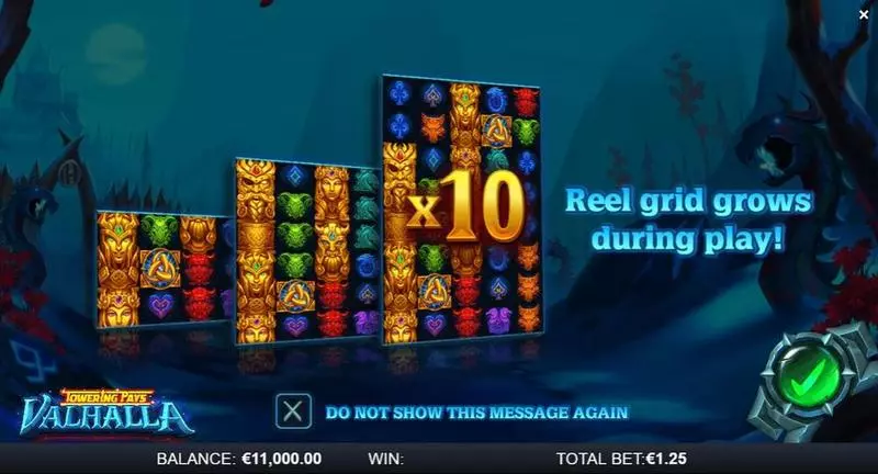 Towering Pays Valhalla ReelPlay Slot Info and Rules
