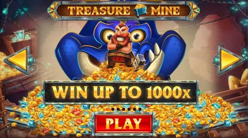 Treasure Mine Red Tiger Gaming Slot Info and Rules