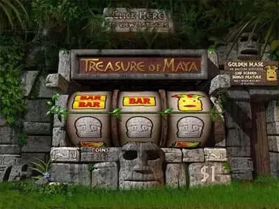 Treasure of Maya Microgaming Slot Main Screen Reels