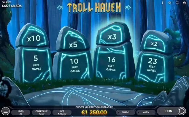 Troll Haven Endorphina Slot Bonus 1