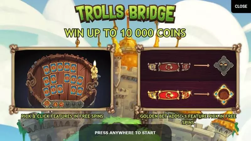 Trolls Bridge Yggdrasil Slot Bonus 1