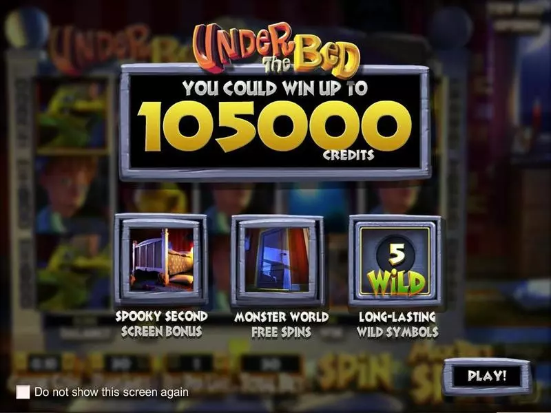 Under The Bed BetSoft Slot Info and Rules