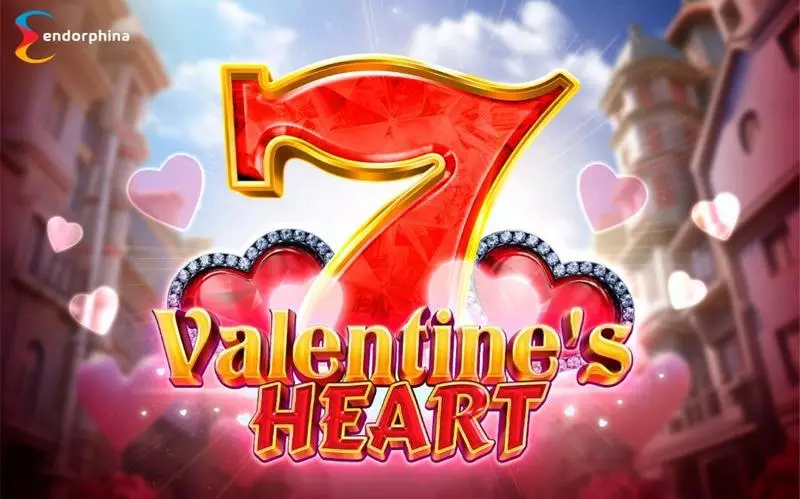 Valentine's Heart Endorphina Slot Introduction Screen