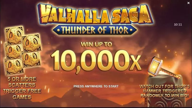 Valhalla Saga: Thunder of Thor Jelly Entertainment Slot Bonus 3