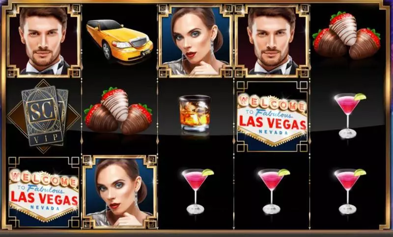 Vegas Vip Gold Booming Games Slot Main Screen Reels