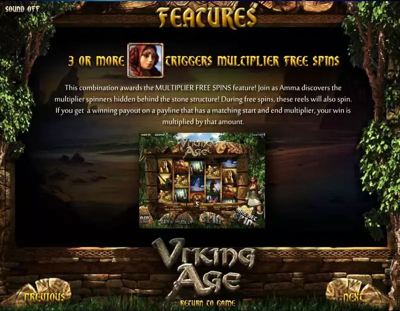 Viking Age BetSoft Slot Bonus 1