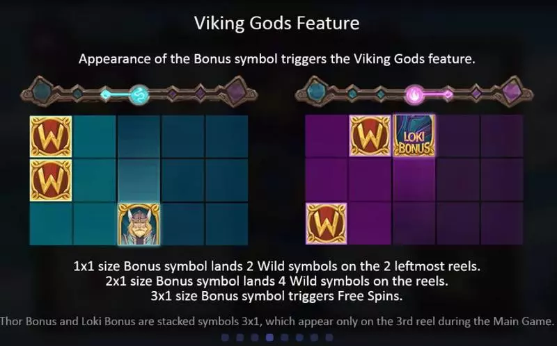 Viking Gods: Thor and Loki Playson Slot Bonus 2