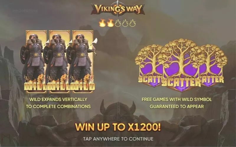 Vikings Way Endorphina Slot Info and Rules