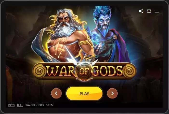 War of Gods Red Tiger Gaming Slot Info and Rules